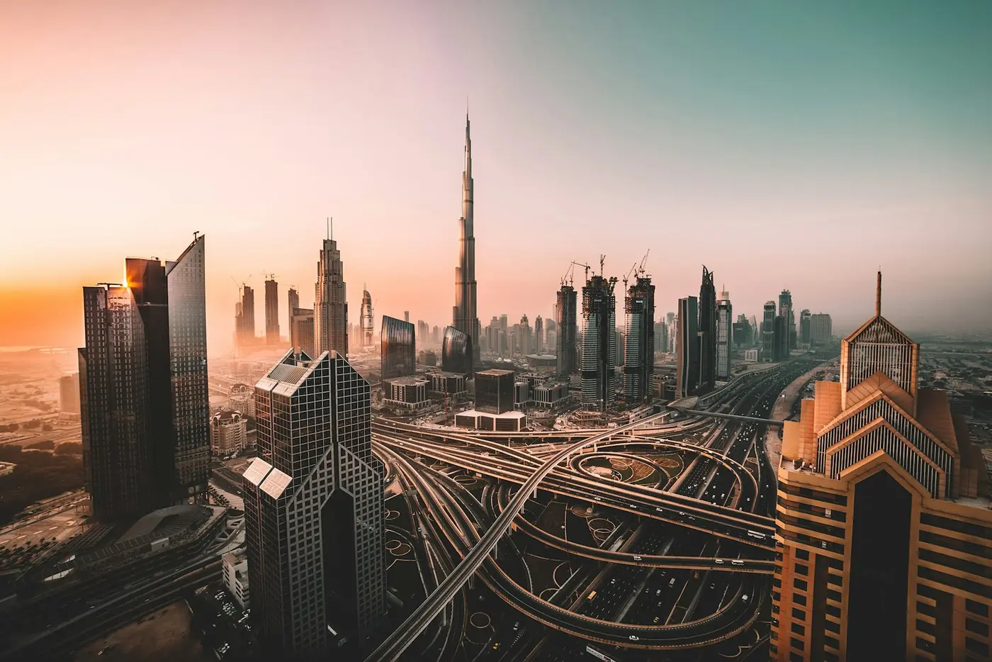 Burj Khalifa and Dubai skyline