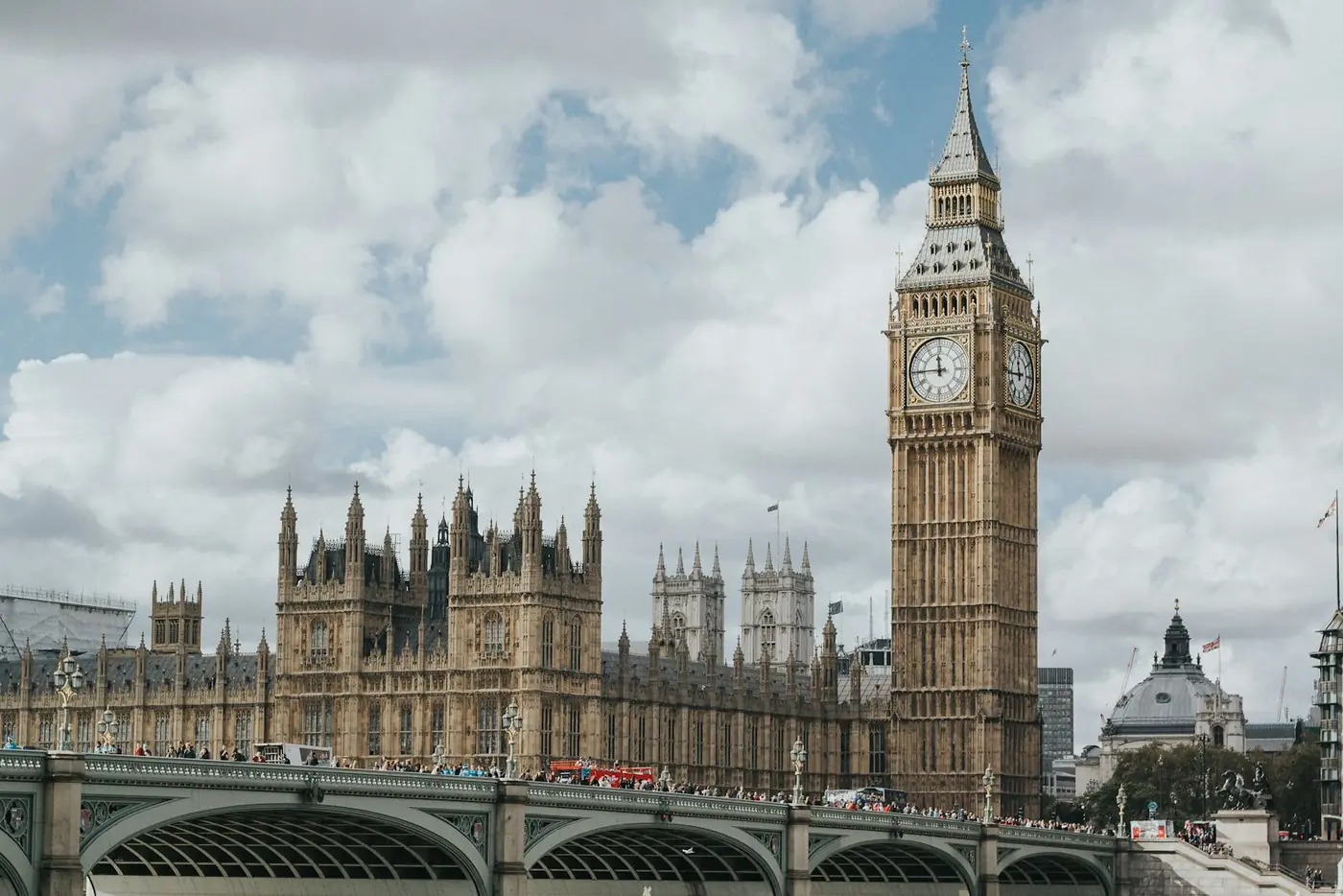 Big Ben and the Houses of Parliament in London